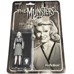 Marilyn Action Figure The Munsters 3.75" Collectible Toy Super7 2022 Damage Box